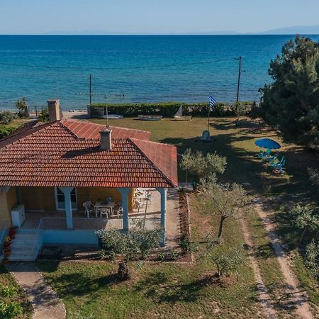 Clio Beach House By Travel Pro Services - Metochi Halkidiki Sozopoli Exteriör bild