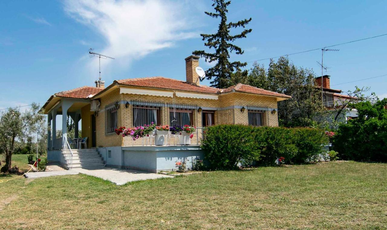 Clio Beach House By Travel Pro Services - Metochi Halkidiki Sozopoli Exteriör bild