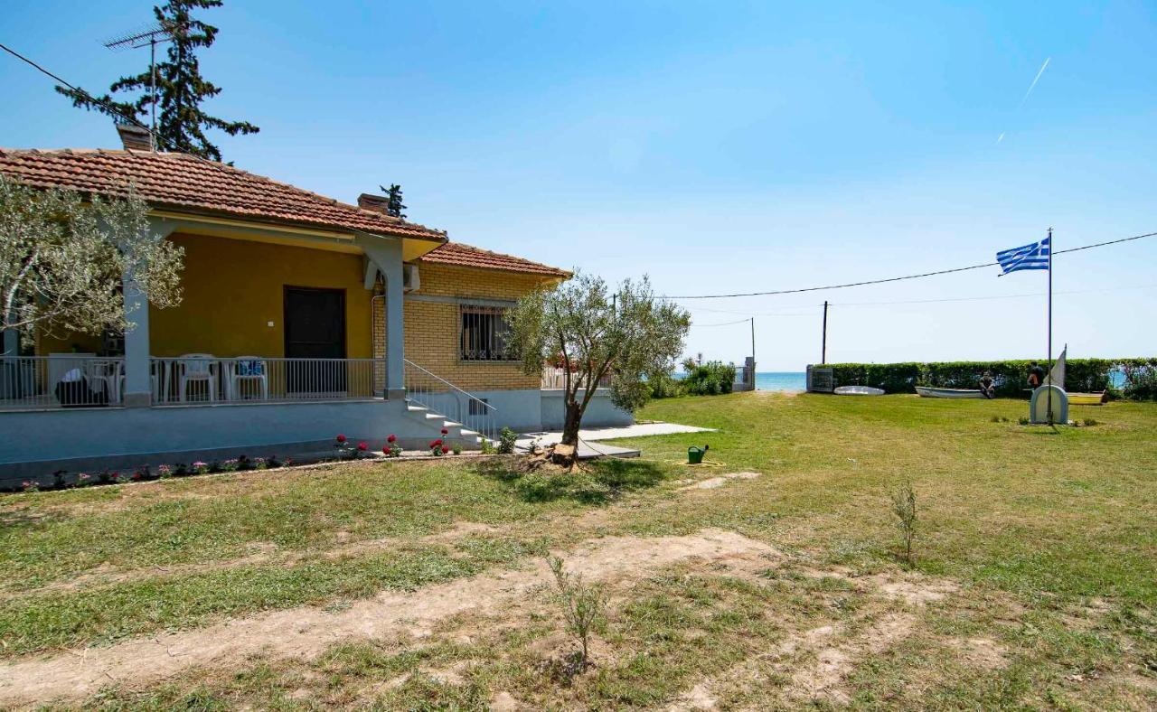 Clio Beach House By Travel Pro Services - Metochi Halkidiki Sozopoli Exteriör bild