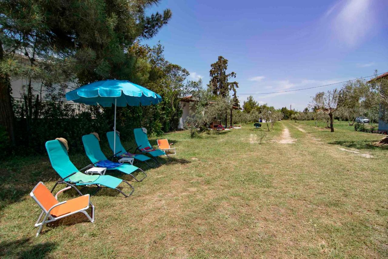 Clio Beach House By Travel Pro Services - Metochi Halkidiki Sozopoli Exteriör bild
