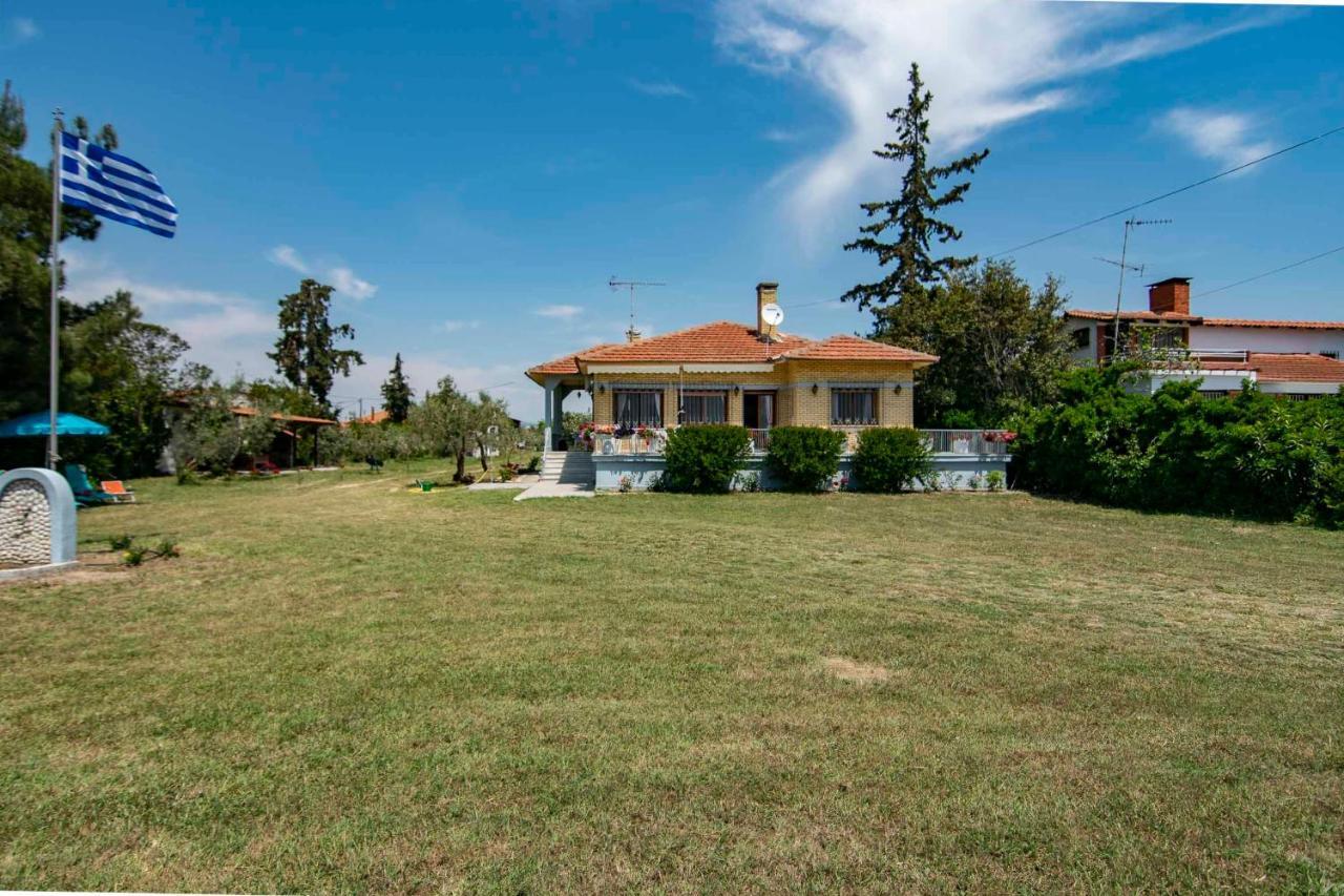 Clio Beach House By Travel Pro Services - Metochi Halkidiki Sozopoli Exteriör bild