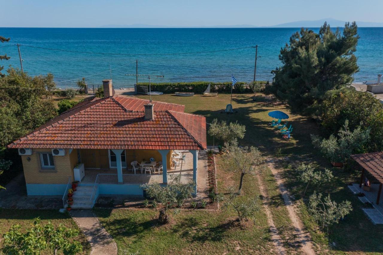 Clio Beach House By Travel Pro Services - Metochi Halkidiki Sozopoli Exteriör bild