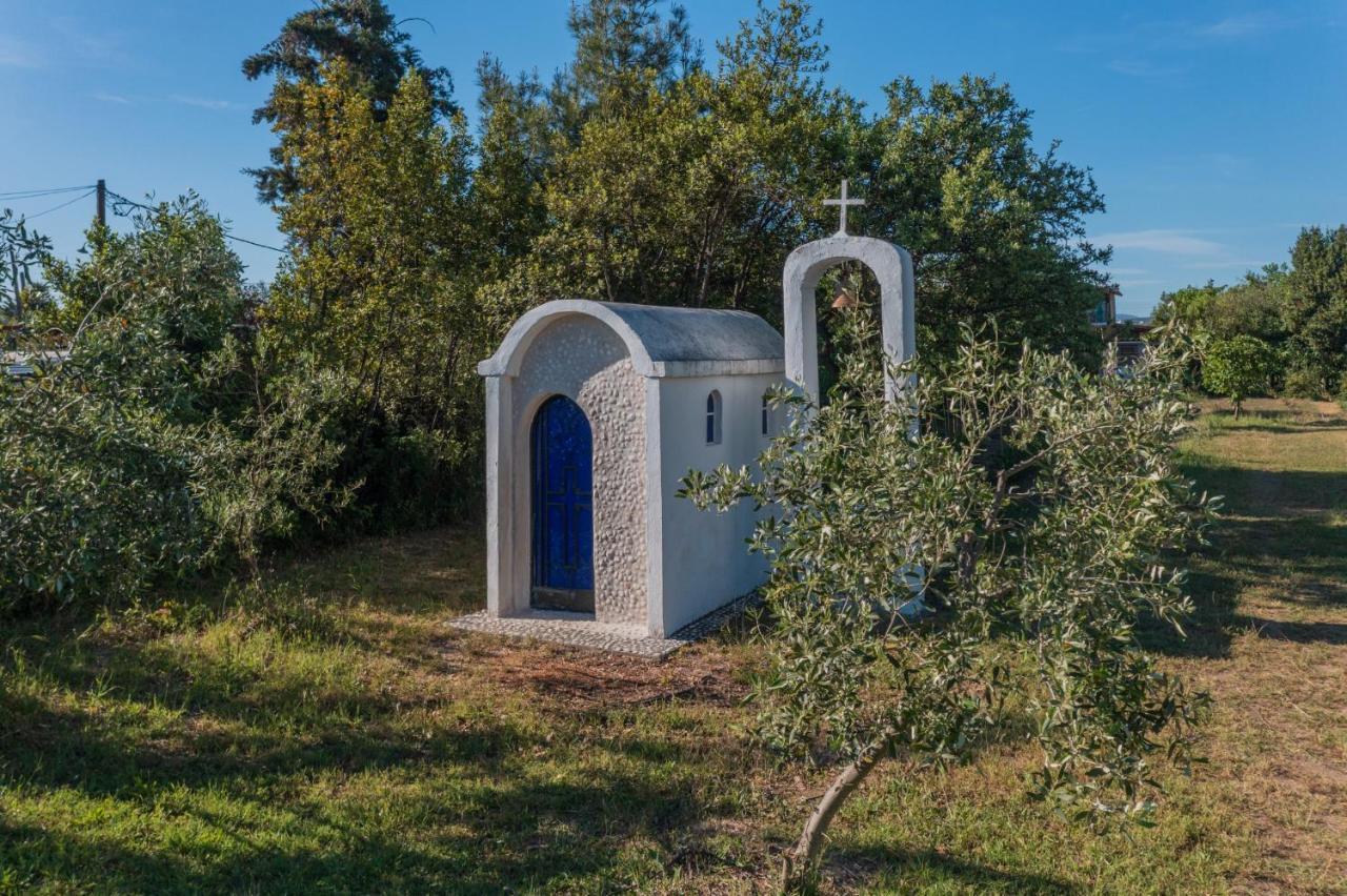Clio Beach House By Travel Pro Services - Metochi Halkidiki Sozopoli Exteriör bild