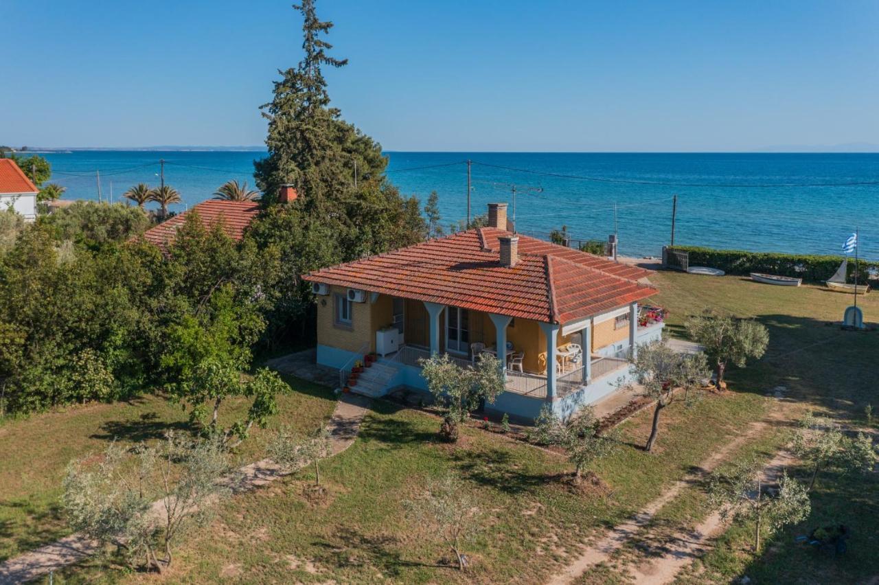Clio Beach House By Travel Pro Services - Metochi Halkidiki Sozopoli Exteriör bild